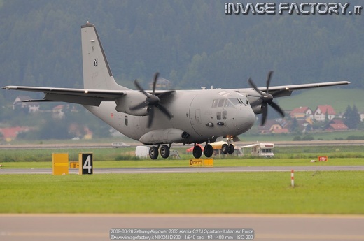 2009-06-26 Zeltweg Airpower 7333 Alenia C27J Spartan - Italian Air Force